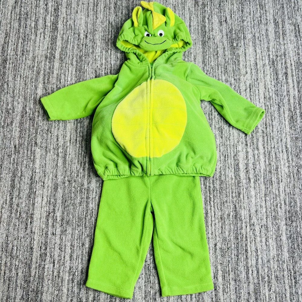 Baby Carters Dinosaur Dino 6-9 Months 2 Piece Costume